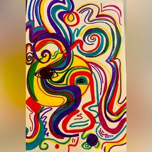 ABSTRACT SHARPIE DRAWING